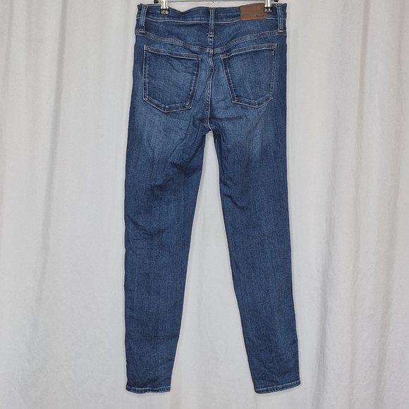 Madewell 10" High-Rise Skinny Jeans - Size 29 /8 - Picture 4 of 14